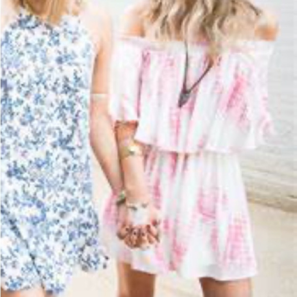 Show Me Your Mumu Casita Mini Dress ~ In Pinkish White